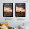 Morena MDF Picture Frame 51 x 66 cm, High-Gloss Black, with Acrylic Glass view 3