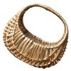 MAGICLULU 4-Piece Handwoven Rattan Flower Baskets, Portable Rustic Baskets for Weddings, Decor, and Storage view 2