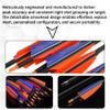 SHARROW 6-Piece 32-Inch Carbon Arrows, Spine 500, 4-Inch Natural Feathers, for Recurve and Compound Bows, Orange view 4