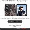 POUHYE Case for Xiaomi Redmi Note 13 5G, Soft Silicone Bumper, Matte Clear PC Back, 3D Rose Pattern view 4