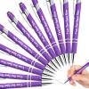 ShAxzHen Personalized Engraved Ballpoint Pens, Black Ink, Purple, 408-Pack view 1
