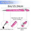 ShAxzHen Personalized Engraved Ballpoint Pens, Black Ink, Purple, 408-Pack view 3