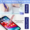 ShAxzHen Personalized Engraved Ballpoint Pens, Black Ink, Purple, 408-Pack view 4