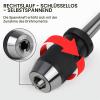 EFUTURETIME Keyless Drill Chuck B18 1–16 mm with MT2 Taper Arbor view 4