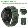 ORKDFJ Official Silicone Watch Band for Garmin Fenix 7X, 5X Plus, 6X Pro, Enduro and Tactix Delta, 26 mm, Agate view 4