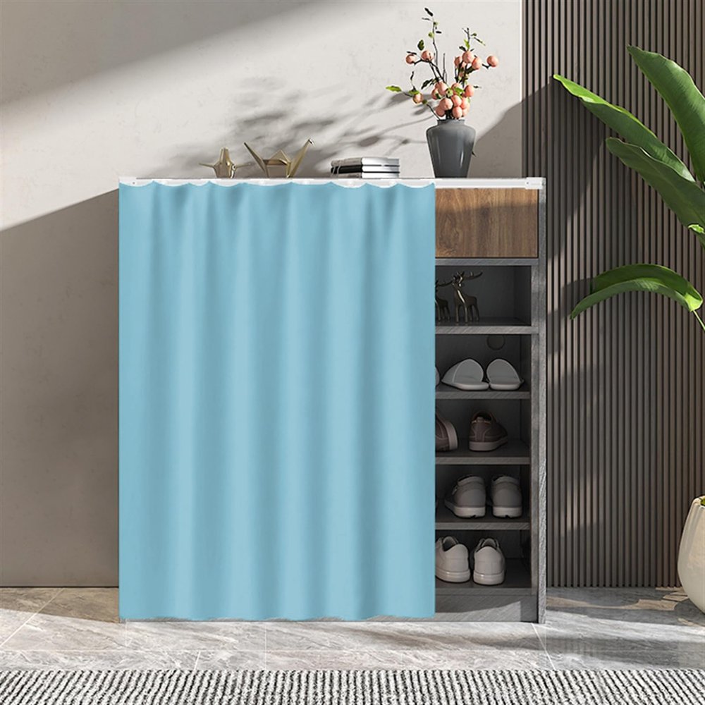 Icegrey Shelf Curtain for Storage Shelves, Style 6, 60 x 80 cm