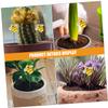 Sosoport 10-Piece Bee Garden Stakes, Plastic and Iron view 2