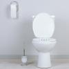 Relaxdays Foldable Toilet Sitz Bath, 12 x 36 x 39 cm, White/Gray view 3