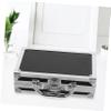 Shock-Resistant Aluminum Alloy Tool Case, Black Metal Case view 3