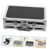Shock-Resistant Aluminum Alloy Tool Case, Black Metal Case view 4