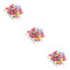 SHINEOFI 1,500-Piece Plastic Clips for Rubber Bracelets and Keychains, Craft Accessories view 1