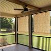 Bamboo Roller Blind for Windows and Doors, Natural, 100 x 190 cm view 3