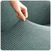 Rectangular/Square Ottoman Cover, Gray/Green, 150–175 cm view 3