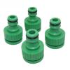 5-Piece Green ABS Plastic 1/2"–3/4" Faucet Adapter, 20/25 mm Female Thread, Garden Irrigation Fitting view 1