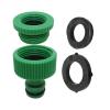 5-Piece Green ABS Plastic 1/2"–3/4" Faucet Adapter, 20/25 mm Female Thread, Garden Irrigation Fitting view 3