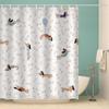 Dachshund 3D Shower Curtain 180 x 200 cm view 2