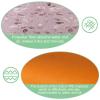 Non-Slip Kitchen Mat Set, Washable Anti-Fatigue Rugs, Golden Rose, 2-Piece view 3