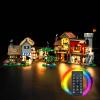 Remote-Controlled LED Light Kit for LEGO Medieval Town Square 10332 (Not LEGO) view 1