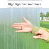 1.5 mm Transparent FRP Corrugated Roofing Panels with UV Protection, 3/4/6/7/11/13/15 pcs view 3