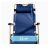 Folding Zero Gravity Lounge Chair, Black view 3