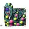 Funny Tennis Rackets and Balls Oven Mitt and Pot Holder Set, 2-Piece view 1