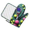 Funny Tennis Rackets and Balls Oven Mitt and Pot Holder Set, 2-Piece view 2