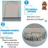 Stainless Steel Garden Arch for Climbing Plants, 3 × 2.4 m (9.8 × 7.9 ft) view 3