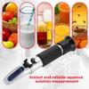NDNCZDHC Brix Refractometer, 0.2% Brix, Wort Specific Gravity 1.000–1.130, Digital Refractometer for Fruit Juices view 4