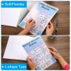 PATIKIL L-Type Folders, 30-Pack, A4, Plastic view 4