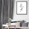 Haak Levi Black Matte Shadow-Gap Frame, 90 x 130 cm view 4