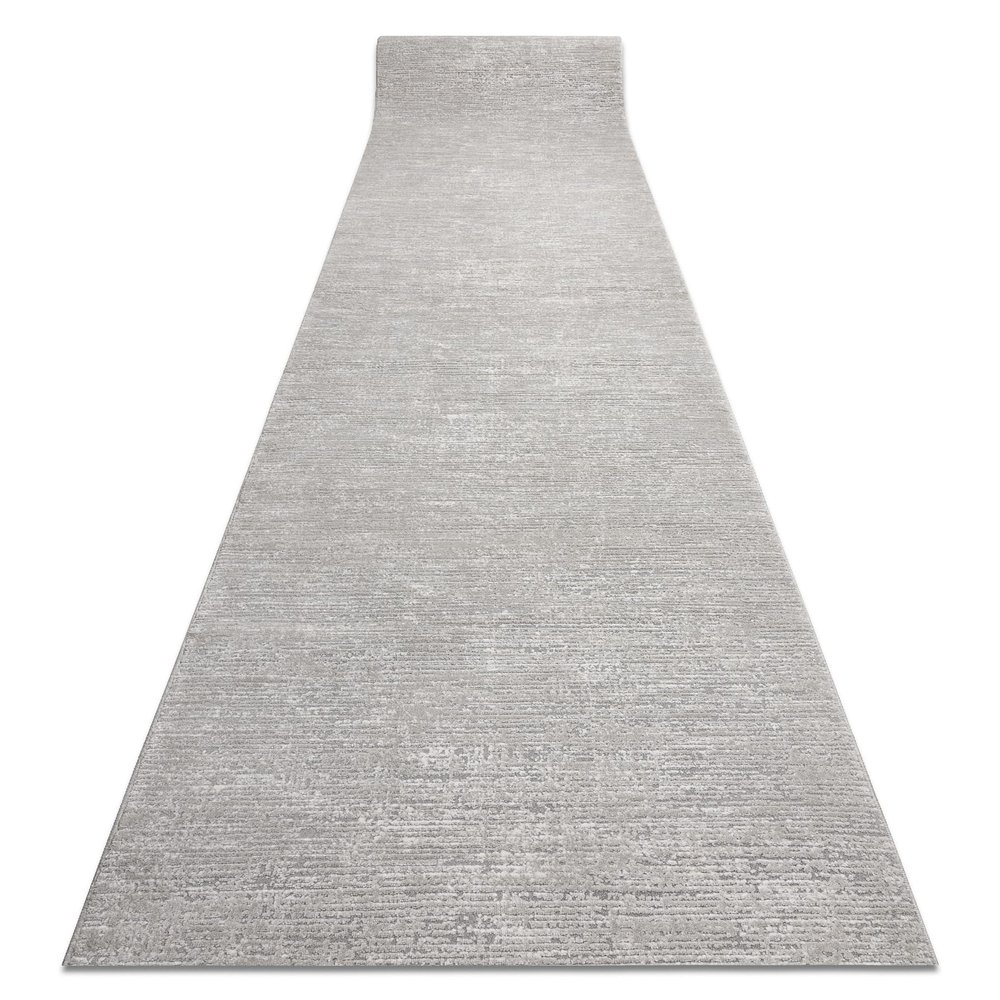 rugsx Modern Runner TULS 51248 Textured Melange Gray 70 x 520 cm