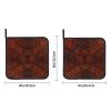 Red Wooden Pot Holders, 2-Pack view 4