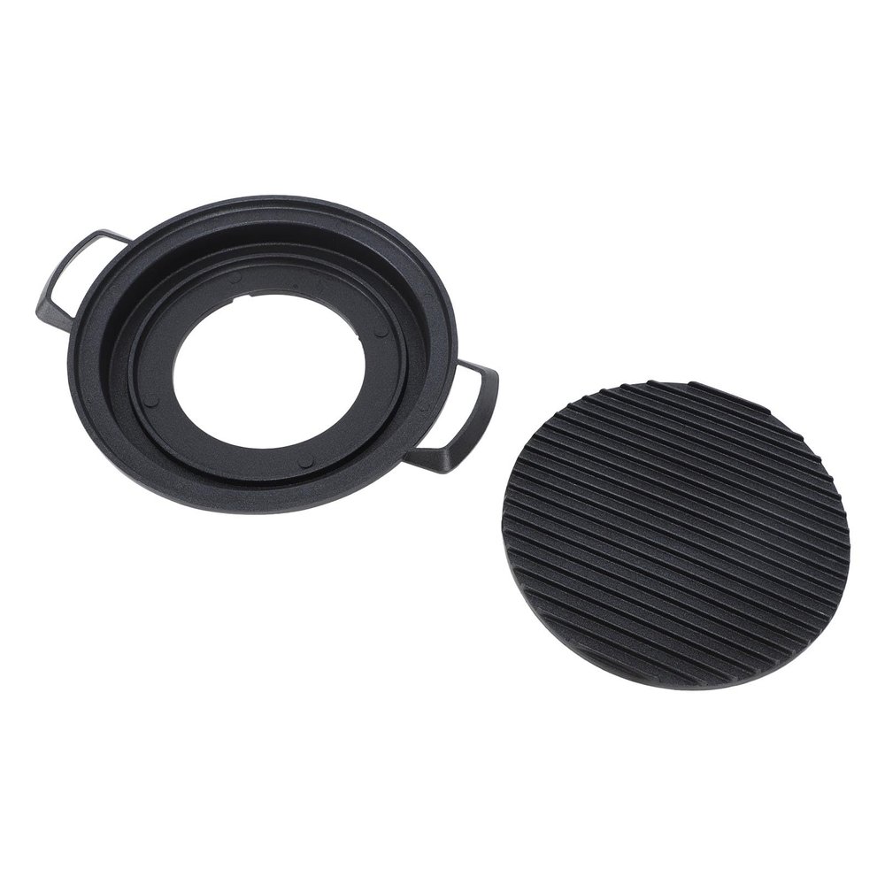 Fockety Mini Hibachi Grill, Round Japanese-Style BBQ Grill, Large