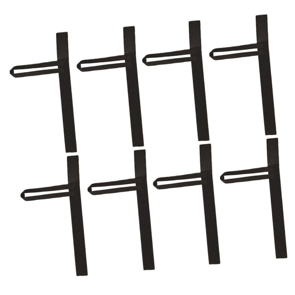 Soccer Referee Armbands, 8-Pack, Polyester, Black
