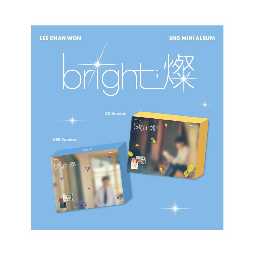 Lee Chan won - 2nd Mini Album bright Photobook (USB Version)