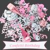 AIVEKE 50th Birthday Confetti - Rose Gold Glitter view 3