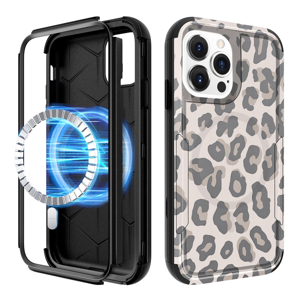 LISEVO Protective Case for iPhone 15 Pro Max with MagSafe Compatibility