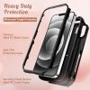 LISEVO Protective Case for iPhone 15 Pro Max with MagSafe Compatibility view 4