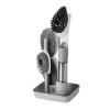 Duiaynke Soap-Dispensing Dish Brush Set, Gray view 1