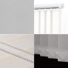 FENGSHOUU Vertical Blinds Complete Set, Made-to-Measure, Semi-Blackout, 150 x 200 cm view 2