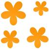 Yellow Felt Plumeria - Decorative Crafting, 3–60 cm view 2