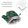 Bell Pattern Oven Mitt and Pot Holder Set view 4