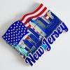 New Jersey USA Refrigerator Magnet, Travel Souvenir, 3D Sticker, Craft Collection view 4