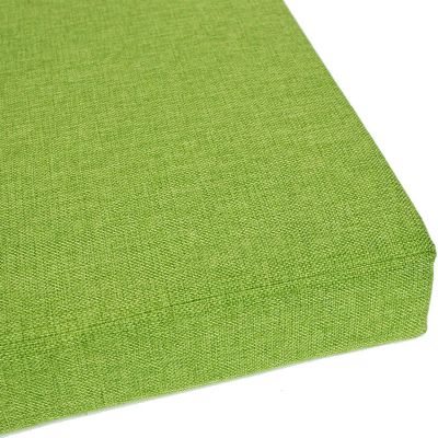Zoomlie 2–3-Seater Bench Cushion, High-Density 50D Foam, Green, 155 x 35 x 3 cm