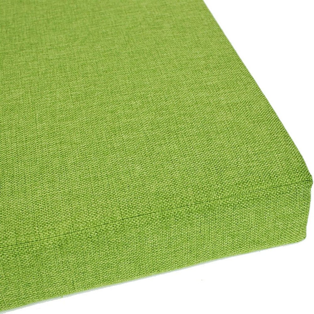 Zoomlie 2–3-Seater Bench Cushion, High-Density 50D Foam, Green, 155 x 35 x 3 cm