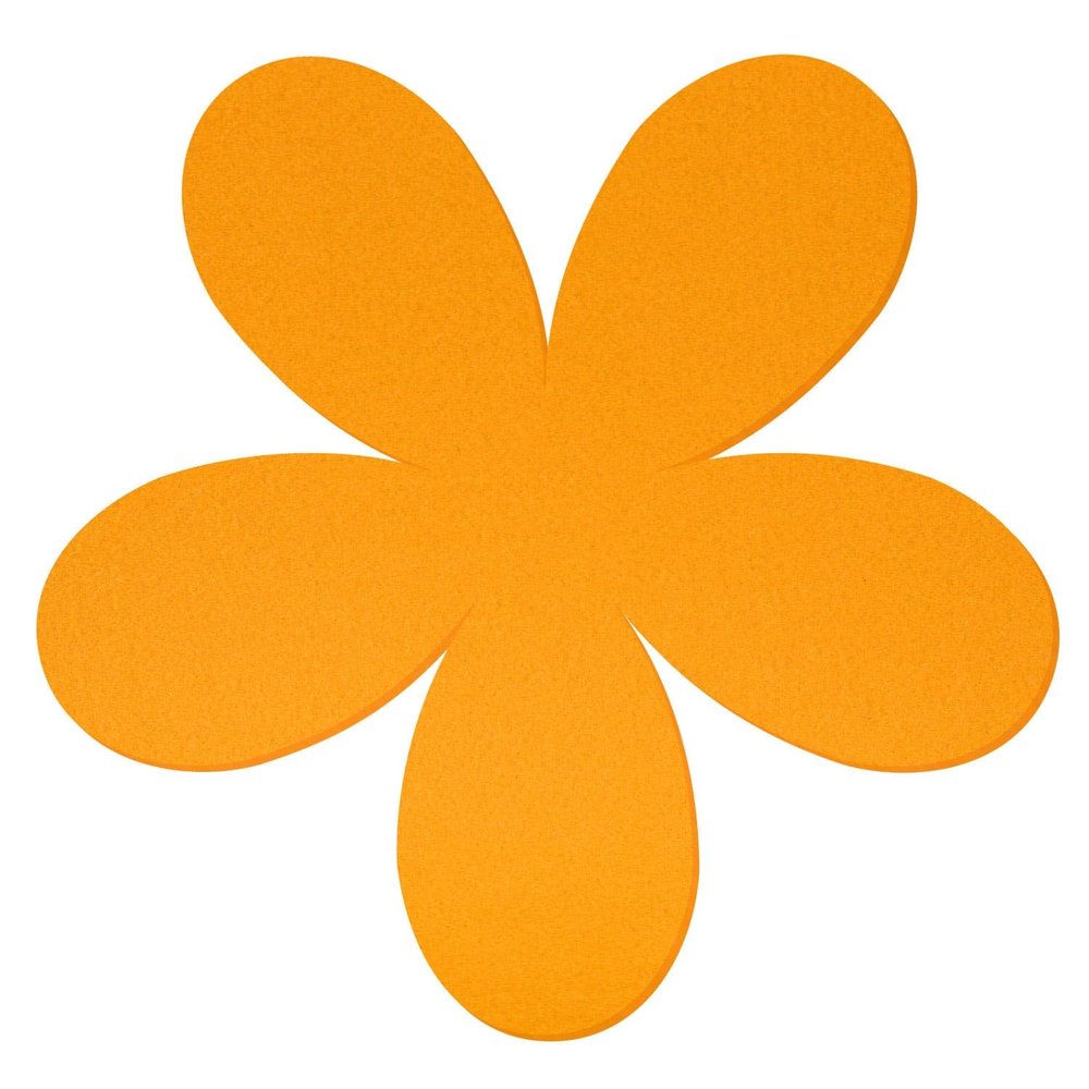 Yellow Felt Plumeria - Decorative Crafting, 3–60 cm