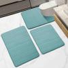 ZSZOOBFD 3-Piece Microfiber Bathroom Mat Set view 1