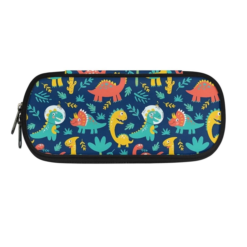 ZIATUBLES Large Pencil Case with Double Zippers