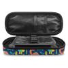 ZIATUBLES Large Pencil Case with Double Zippers view 2
