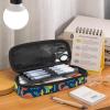 ZIATUBLES Large Pencil Case with Double Zippers view 4